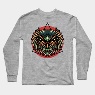 owl head Long Sleeve T-Shirt